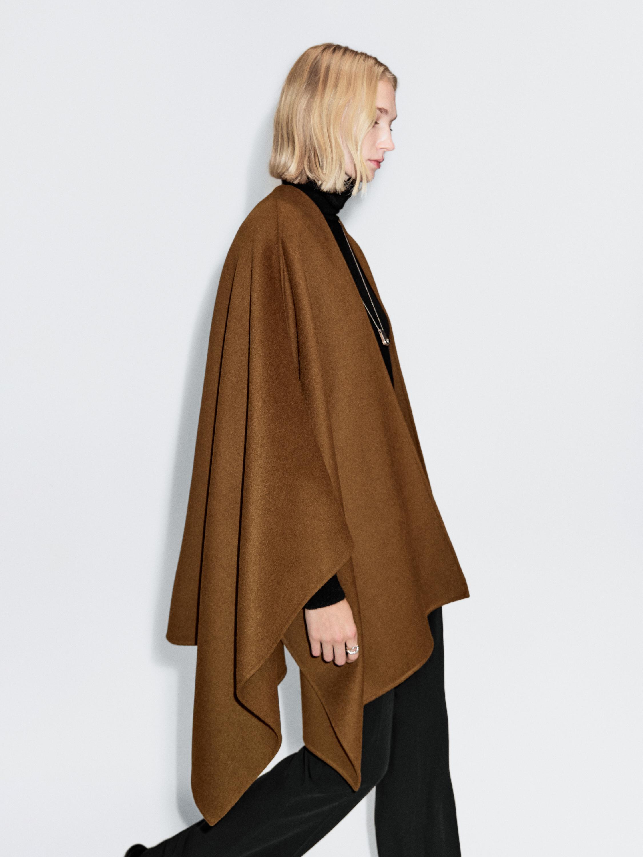 Wool blend Cape